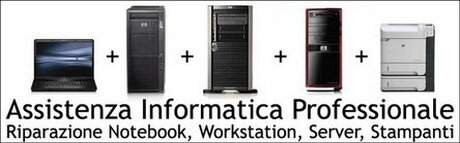 Assistenza informatica riparazione Eur a domicilio